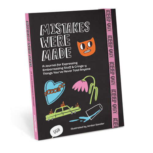Mistakes Were Made Burn This Journal (A Guided Journal For Expressing Embarrassing Stuff & Cring-y Things You've Never Told Anyone) by Em & Friends, 9781642464627