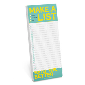 Make a List Make-a-List Pad by Knock Knock, 9781683494263