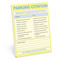 Parking Citation Nifty Note (Pastel Yellow) by Knock Knock, 9781683494478