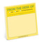 From the Desk Of Sticky Note by Knock Knock, 9781683494508