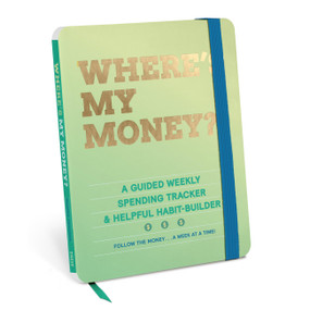 Where's My Money Habit Tracker Journal by Knock Knock, 9781683494591