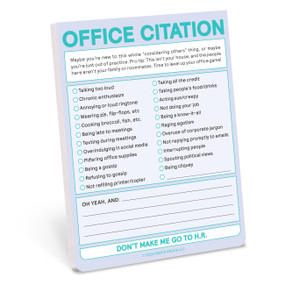 Office Citation Nifty Note (Second Edition) by Knock Knock, 9781683494836