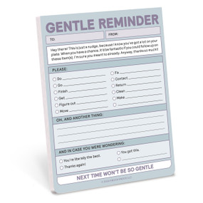 Gentle Reminder Nifty Note by Knock Knock, 9781683494843