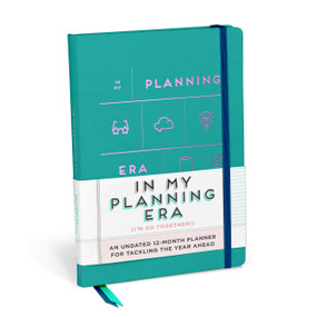 In My Planning Era Large Hardcover Planner (Undated 12-Month Planner) by Knock Knock, 9781683494911
