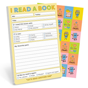 I Read a Book Playtime Pad with Sticker Sheet by Knock Knock Kids, Knock Knock, 9781683495031