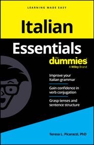 Italian Essentials For Dummies by Teresa Picarazzi, 9781394373284