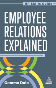 Employee Relations Explained - 9781398625600 by Gemma Dale, 9781398625600