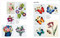 Trish Burr's Nature Embroidery Transfers (75 iron-on designs) by Trish Burr, 9781800923096