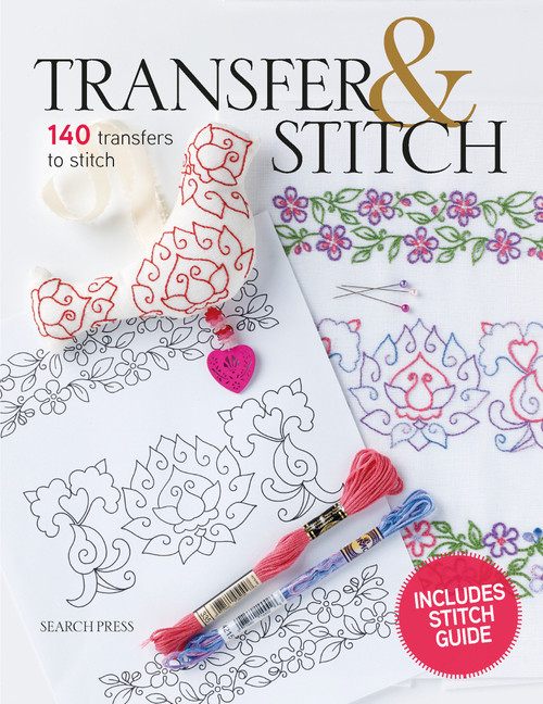 Transfer & Stitch (140 transfers to stitch) by Carina Envoldsen-Harris, Sally McCollin, Lesley Taylor, Michaela Learner, 9781800923805