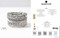 Bracelet Bible, The (40 techniques and over 100 projects to make!) by Anne Sohier-Fournel, Agnes Delage-Calvet, Francoise Vauzeilles, 9781800923737