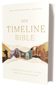 NIV, Timeline Bible, Hardcover, Red Letter, Comfort Print (A Chronological Study through Scripture) by John R. Kohlenberger III, Zondervan, 9780310467496