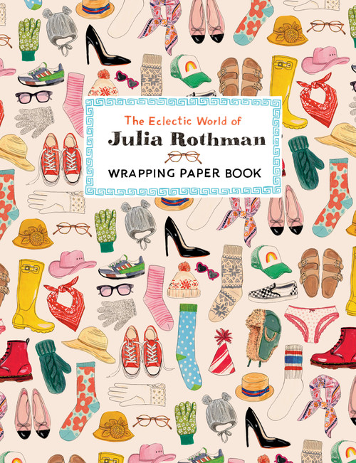 The Eclectic World of Julia Rothman Wrapping Paper Book by Julia Rothman, 9781523535293