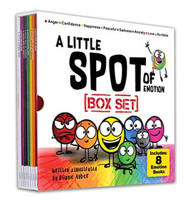 A Little SPOT of Emotion 8 Book Box Set (Books 1-8: Anger, Anxiety, Peaceful, Happiness, Sadness, Confidence, Love, & Scribble Emotion) by Diane Alber, Diane Alber, 9781951287139