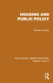 Housing and Public Policy by Stewart Lansley, 9781041083160