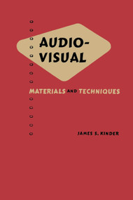 Audio Visual (Materials and Techniques) by J Kinder, 9781681239729