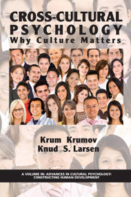 Cross-Cultural Psychology (Why Culture Matters) by Krum Krumov, Knud S. Larsen, 9781623963163