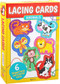 Animals Lacing Cards (set of 6 cards), 9781441346568