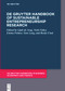 De Gruyter Handbook of Sustainable Entrepreneurship Research by Gjalt de Jong, Niels Faber, Emma Folmer, Tom Long, Berfu Ünal, 9783112213971