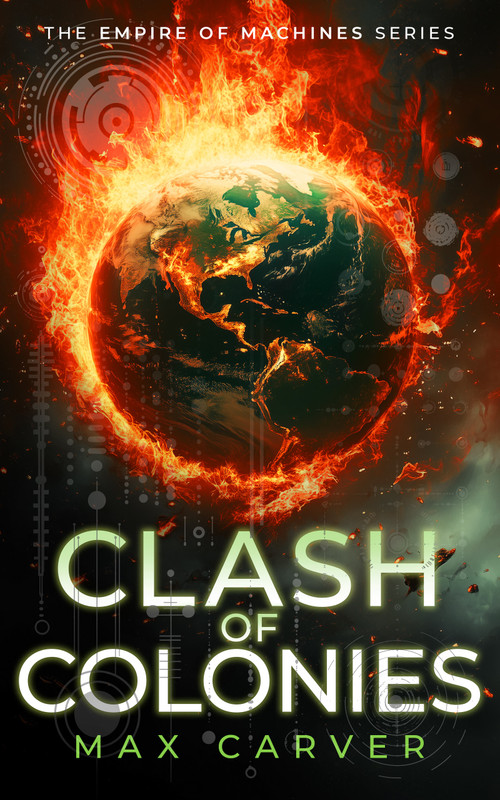 Clash of Colonies (a gripping science-fiction adventure) by Max Carver, 9781036705688