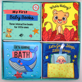 My First Baby Books (Three Interactive Books for the Little Ones) by Alicia Teba, Alicia Teba, 9788419898036