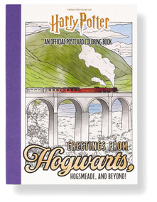 Harry Potter: Greetings from Hogwarts, Hogsmeade, and Beyond! (An Official Postcard Coloring Book) by Insight Editions, 9798886638639