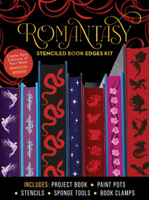 Romantasy Stenciled Book Edges Kit by Editors of Chartwell Books, 9780785847786