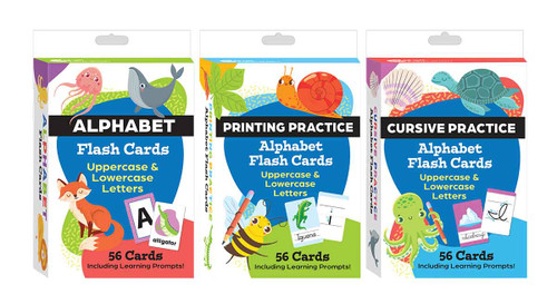 Literacy Flash Cards 3-Deck Set by Teacher Created Materials, 9798765999851