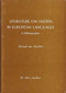 Literature on Hadith in European Languages (A Bibliography) by Ahmad Von Denffer, 9780860370604