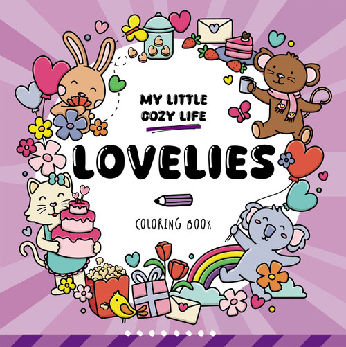 Lovelies (Coloring Book) by Caro van den Berg, 9781835555347