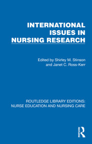 International Issues in Nursing Research by Shirley M. Stinson, Janet C. Ross-Kerr, 9781041106777