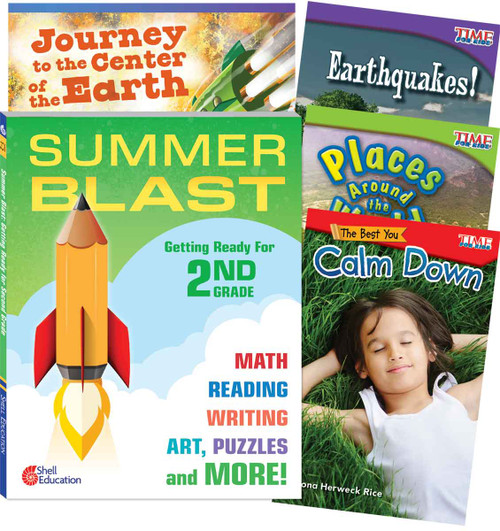 Learn-at-Home: Summer Reading Bundle Grade 2: 5-Book Set by Multiple Authors, 9781087655499