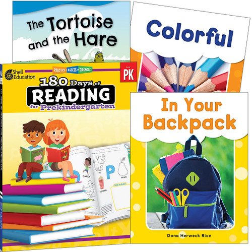 Learn-at-Home: Reading Bundle Grade PK: 4-Book Set by Multiple Authors, 9781087668154