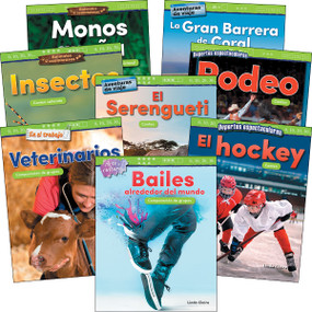 Numbers & Counting Grade K-1 Spanish: 8-Book Set by Multiple Authors, 9781087699653