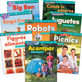 Geometry Grades K-1 Spanish: 8-Book Set by Multiple Authors, 9781087699660