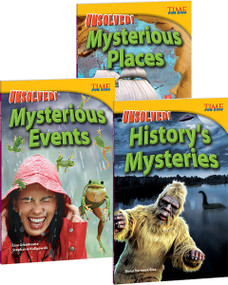 TIME FOR KIDS® Nonfiction Readers Unsolved Mysteries Set of 3 by Multiple Authors, 9781425810450