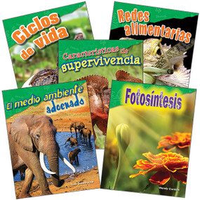 Life Science Grade 3 Spanish: 5-Book Set by Multiple Authors, 9781425824983