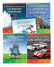 Spanish - Forces and Motion Set (5 Titles) by Multiple Authors, 9781433340062