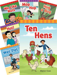 Short E, O, U Rimes PreK-1, 6-book Set by Multiple Authors, 9781433350856