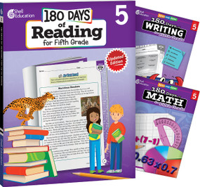 180 Days™: Reading, Writing and Math for Grade 5: 3-Book Set (Practice, Assess, Diagnose) by Multiple Authors, Torrey Maloof, Jodene Lynn Smith, Margot Kinberg, Jodene Smith, Jodene Smith, 9781493825943