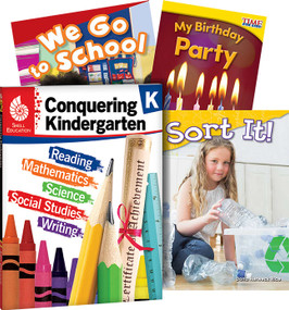 Conquering Kindergarten, 4-Book Set by Multiple Authors, 9781493887859