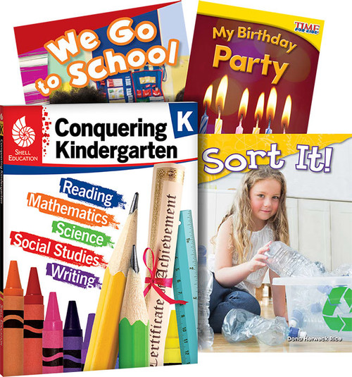 Conquering Kindergarten, 4-Book Set by Multiple Authors, 9781493887859