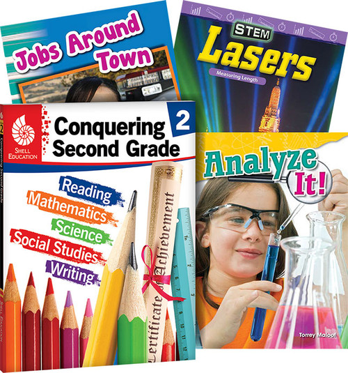 Conquering Second Grade, 4-Book Set by Multiple Authors, 9781493887873