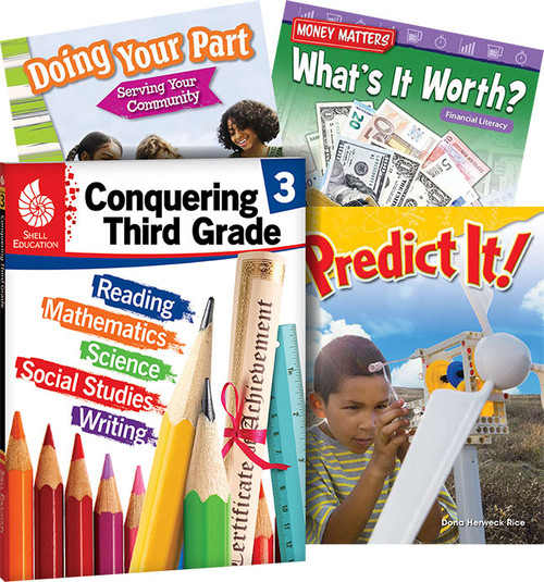 Conquering Third Grade, 4-Book Set by Multiple Authors, 9781493887880