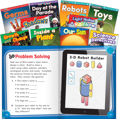 Exploring STEM Grade 1 10-Book Set by Multiple Authors, 9781642907339