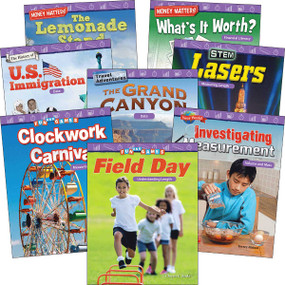 Measurement and Data: Grades 2-3 (8-Book Set) by Multiple Authors, 9781643356716