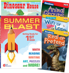 Learn-at-Home: Summer Reading Bundle Grade 1: 5-Book Set by Multiple Authors, 9781087655482
