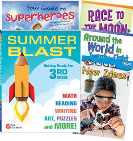 Learn-at-Home: Summer Reading Bundle Grade 3: 5-Book Set by Multiple Authors, 9781087655505