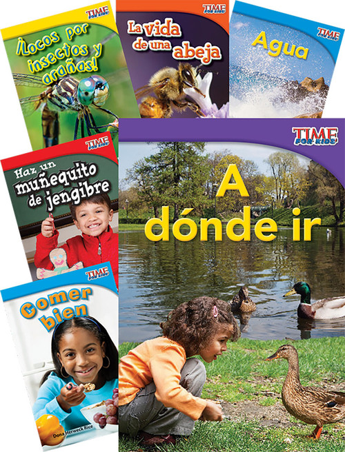 TIME FOR KIDS® Informational Text Grade 1 Spanish Readers Set 3 10-Book Set by Multiple Authors, 9781433351006