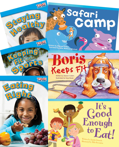 Healthy and Fit! 6-Book Set by Multiple Authors, 9781480722415