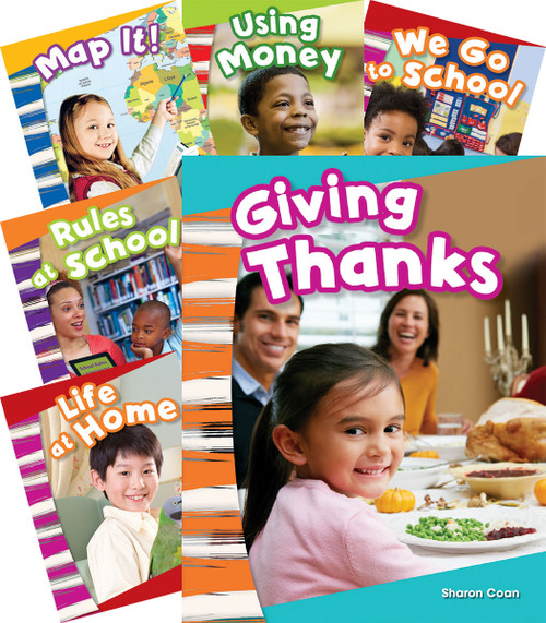 Social Studies Kindergarten 10-Book Set by Multiple Authors, 9781493815005